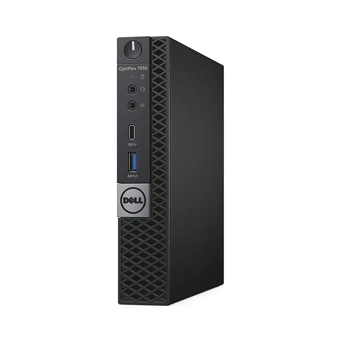 Dell Optiplex 7050 micro; Core i3 6100T 3.2GHz/8GB RAM/256GB SSD;Intel HD Graphics/Win 10 Pro 64-bit - Premium Obnovljeno