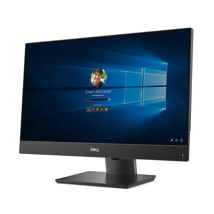Dell Optiplex 7470 AiO; Core i5 9500 3.0GHz/8GB RAM/256GB SSD PCIe;WiFi/BT/webcam/cardreader/23.8" (1920x1080)/Win 11 Pro 64-bit/Basic Stand - Premium Obnovljeno