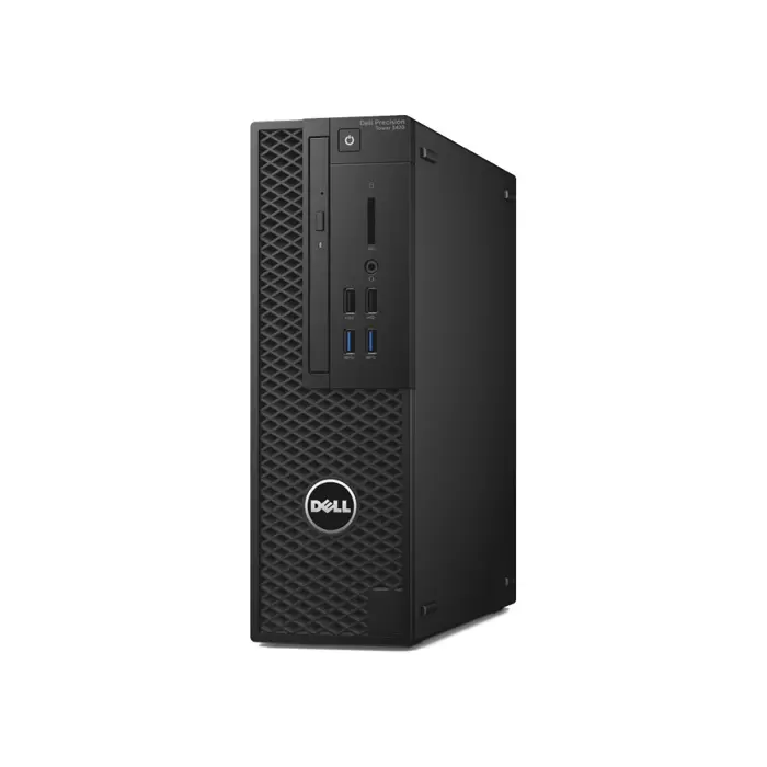 Dell Precision Tower 3420 SFF; Xeon E3-1225 v5 3.3GHz/16GB RAM/256GB SSD;DVD-RW/AMD FirePro W4100 2GB/Win 10 Pro 64-bit