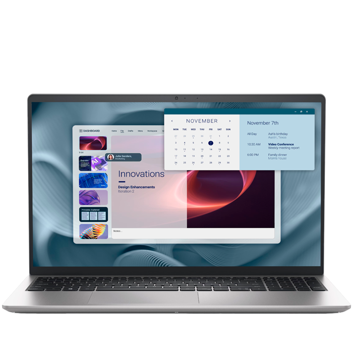 Dell Pro 15 Essential (PV15250), 15.6" FHD (1920 x 1080), ALU, Intel Core i5-1334U (10C, up to 4.6GHz), 16GB DDR5 (1x16GB), M.2 1TB SSD, Intel UHD, Wi-Fi, BT, HDMI, 1xUSB-C with DP & Power Delivery, 1