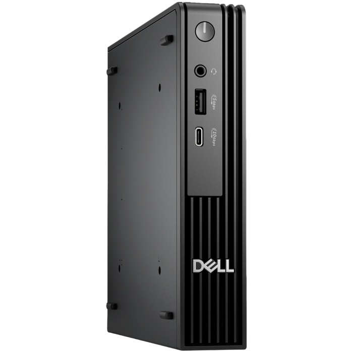 Dell Pro Micro QCM1250, 90W adpt., Intel Core Ultra 5 235T(13 TOPS, up to 5.0 GHz), 16GB (1x16 GB) 5600MT/s DDR5, M.2 256GB TLC PCIe, Intel Integrated, AX211 Wi-Fi 6/6E, Speaker, DP, HDMI, USB-C, 5xUS