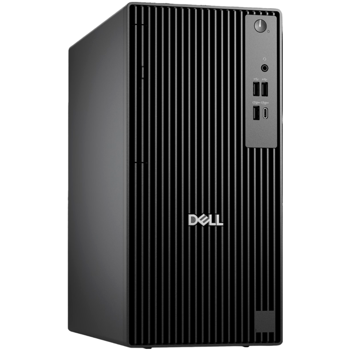 Dell Pro Tower QCT1255, 180W, AMD Ryzen 5 8500G (6C, up to 5 GHz), 8GB (1x8GB) 4800 MT/s DDR5, M.2 512GB PCIe, AMD Integrated, DVDRW, Speaker, DP, HDMI, USB-C, 7xUSB-A, RJ-45, Mouse/Kb, Win11Pro, 3Y 2