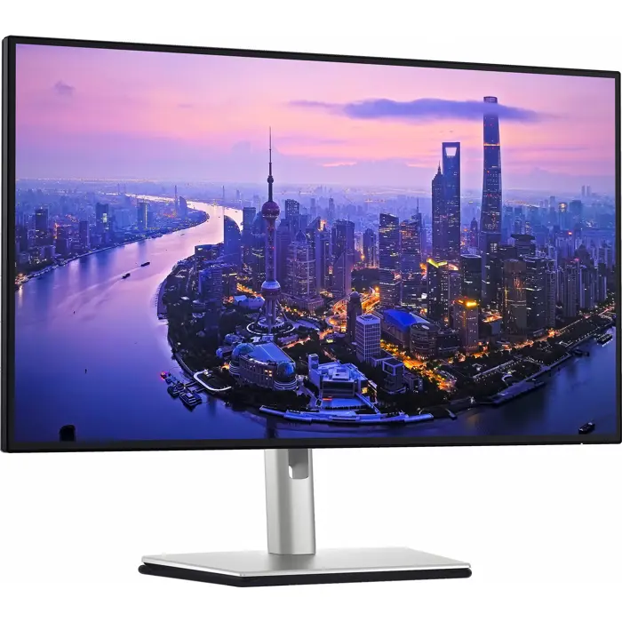 Dell UltraSharp U2725QE, LED monitor- 27 - silver/black, UltraHD/4K, IPS Black, USB hub, Thunderbolt 4, 120Hz panel