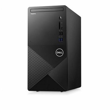 Dell Vostro 3020 MT, 180W, Intel Core i5-13400 (10C, 20MB, 2.5GHz to 4.6GHz), 8GB (1x8GB) DDR4, M.2 512GB PCIe, Intel UHD 730, WiFi, BT, TPM, DP, HDMI, 4xUSB 3.2, 4xUSB 2.0, RJ-45, SD CR, Mouse/Kb, Wi