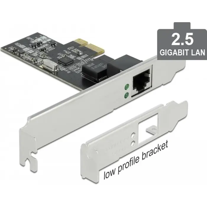 DeLOCK 89564 networking card Ethernet 2500 Mbit/s Internal, Network adapter