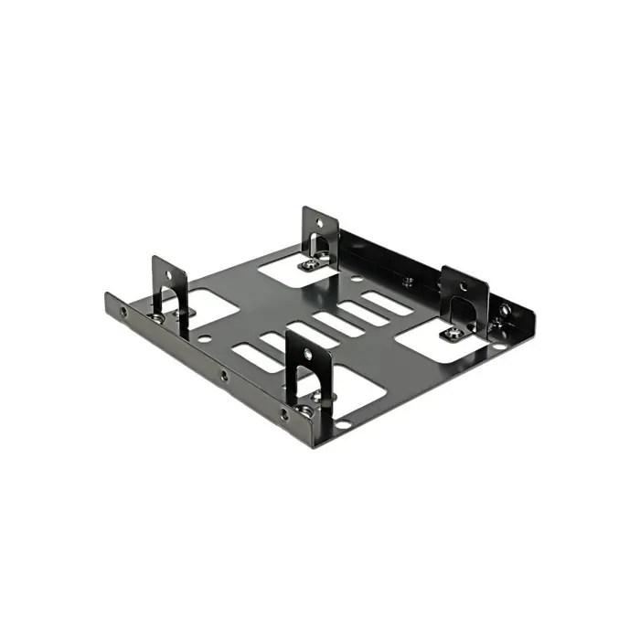 Delock adapter 3.5 inch> 2x 2.5 inch black