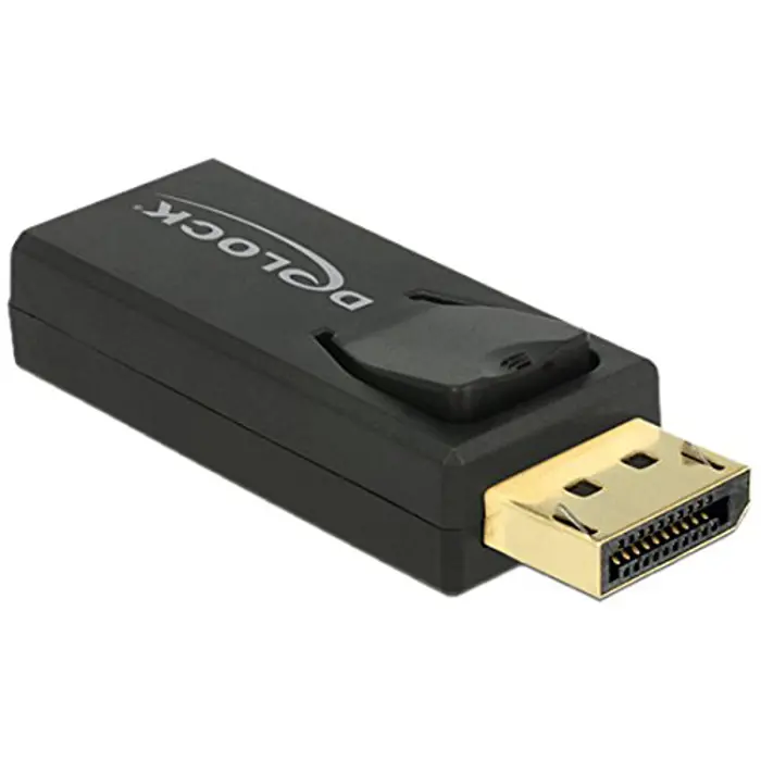 DeLOCK Adapter - Displayport - HDMI - 4K Active - black