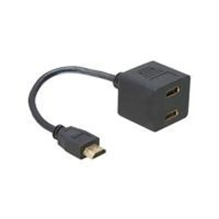 Delock Adapter HDMI - 2x HDMI 20cm