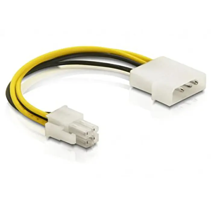 DeLOCK Adapter Molex 4-pin -P4 - 15 cm