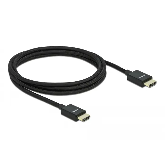 DeLOCK coaxial. HDMI 48Gbps 8K 60Hz 1m 85384