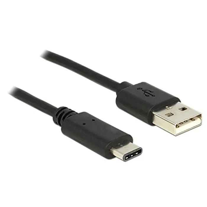 DeLOCK Delock USB 2.0 - Type A - Type C - 1m - black