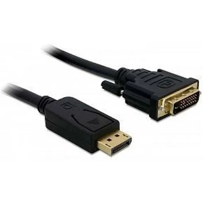 DeLOCK Displ.Port-> 24+1 - black 5,0m