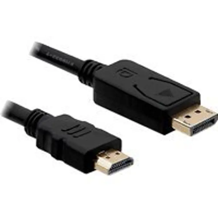 Delock DP plug -> HDMI plug bl 2m