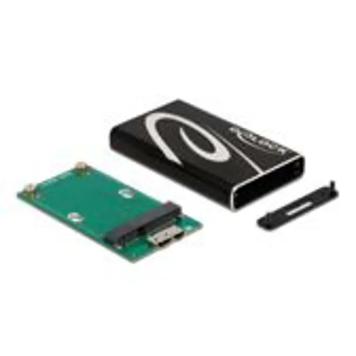 DeLOCK Ext.Ge. SuperS USB for mSATA SSD - 42006