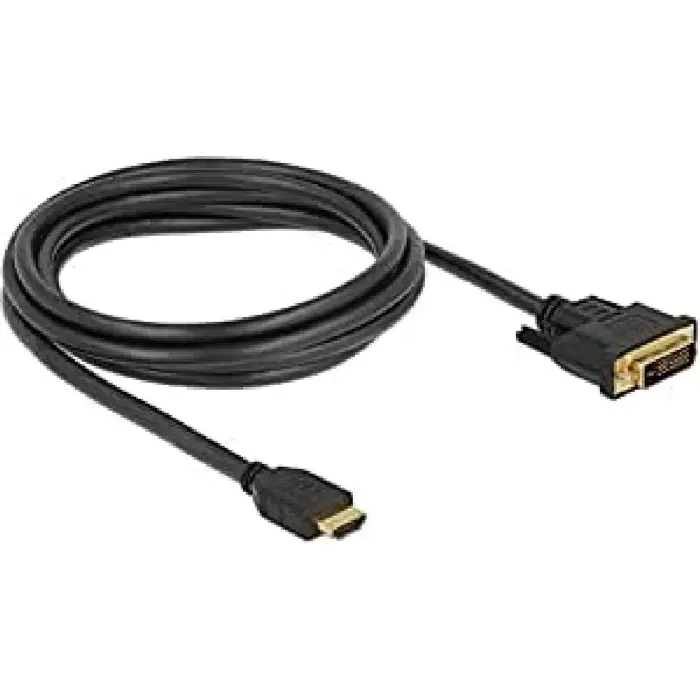 DeLOCK HDMI> DVI 24 + 1 bidirectional black 2m