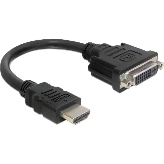 DeLOCK HDMI plug > 24+5 blue 20cm
