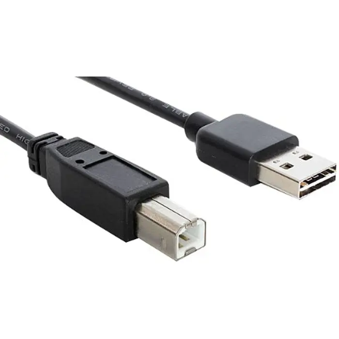 DeLOCK Kabel EASY USB 2.0-A> B Plug/Plug 2m