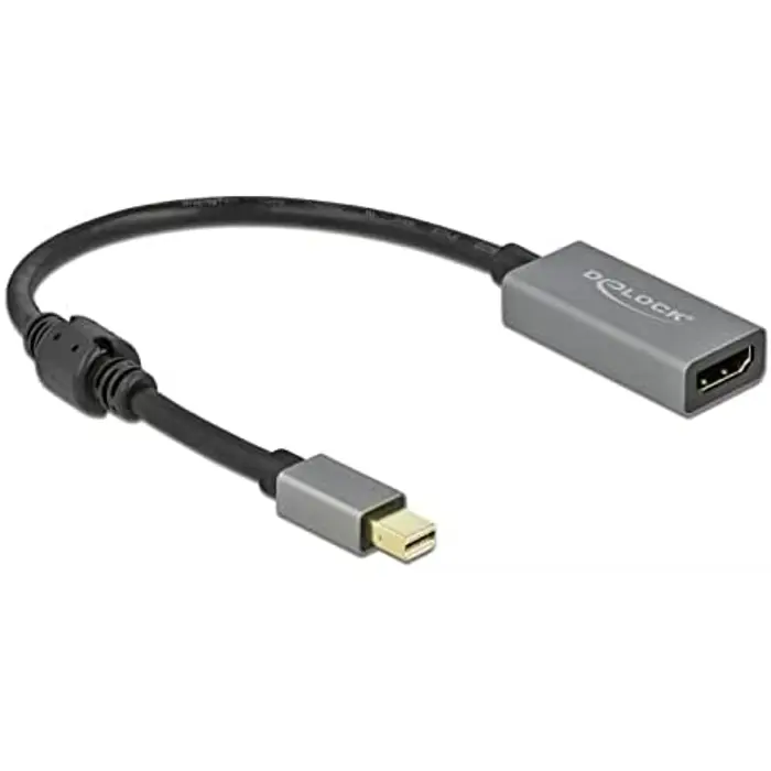 DeLOCK Mini DP 1.4> HDMI Adapter 4K 60Hz - 66570