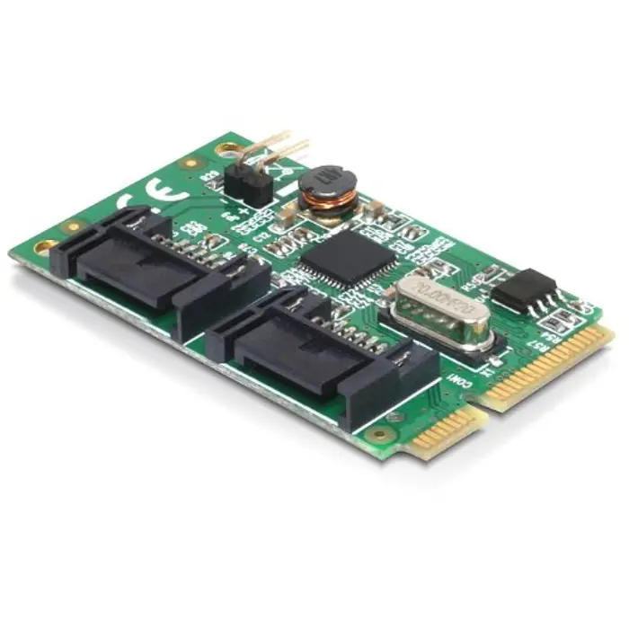 Delock MiniPCIe I/O PCIe 2xSATA 6Gb/s