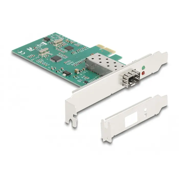 DeLOCK PCI Express x1 card for 1 x SFP slot 100Base-FX RTL, controller