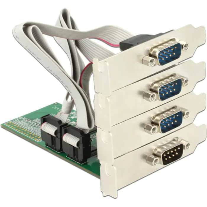 DeLOCK PCI Express x1 card to 4 x serial RS-232