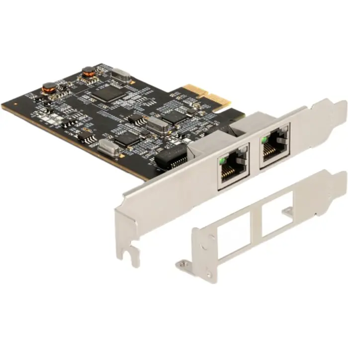 DeLOCK PCI Express x2 card on 2 x RJ45 2.5 Gigabit