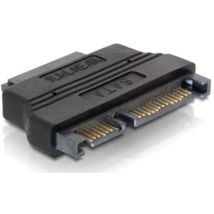 Delock SATA 22pin - Slim SATA 13pin - plug - socket