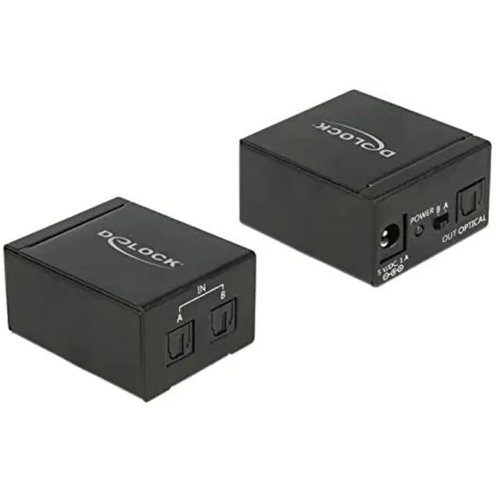 DeLOCK switch 2xTOSLINK in 1xTOSLINK out