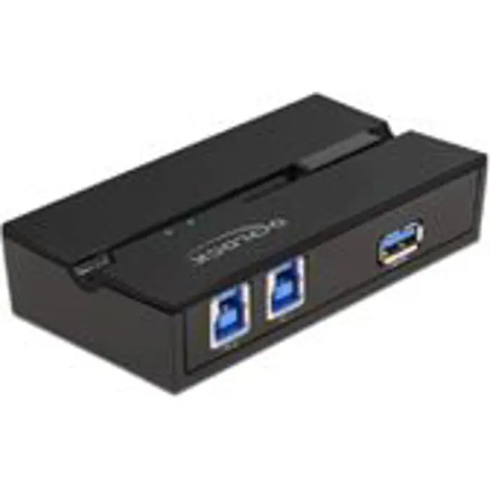 Delock USB 3.0 Switch for 2 PCs on 1 device - 11495