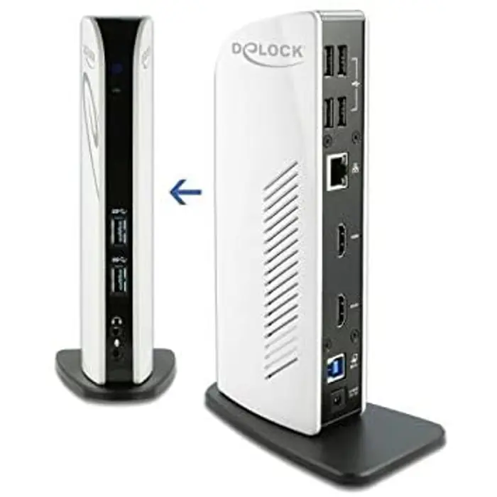 DeLOCK USB 3.2 DS HDMI / FHD / USB3.2 / LAN / Au