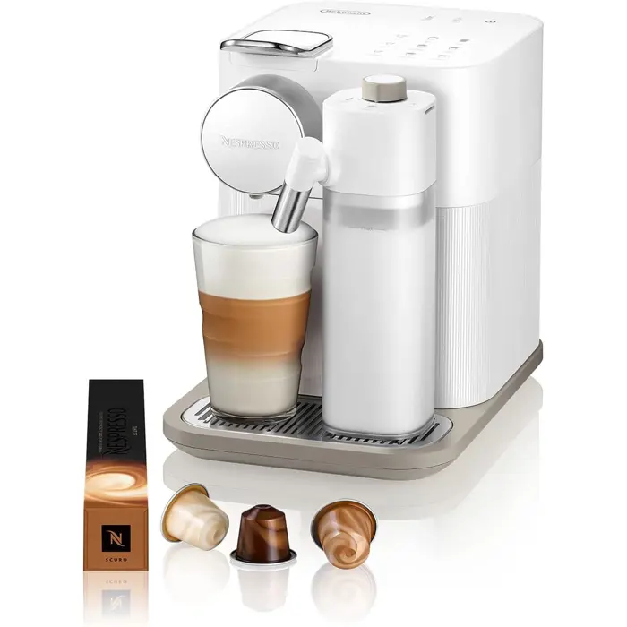DeLonghi Nespresso Gran Latissima EN 640.W, capsule machine (white)