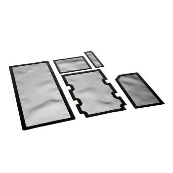 Demciflex dust filter set for Corsair Obsidian 750D - black/black DF0483