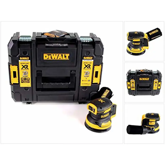 DeWalt battery eccentric DCW210NT, 18 Volt (yellow / black, T-STAK Box II without battery and charger)