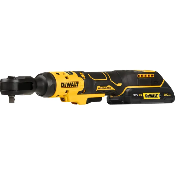 DeWALT cordless ratchet DCF513D1G, 3/8, 18V, screwdriver (yellow/black, XR Li-ion battery 2.0Ah)