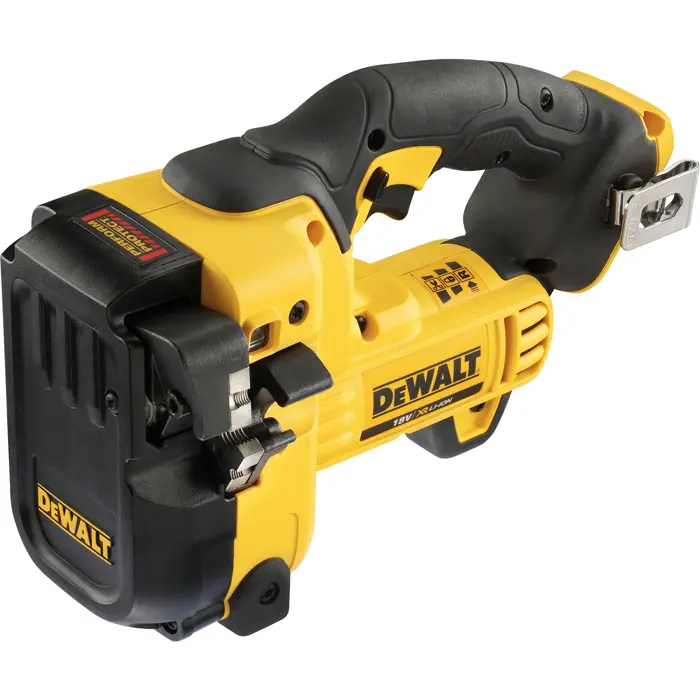 DEWALT Cordless Threaded Rod Cutter DCS350NT, 18 Volt, Electric Shears Yellow/Black, without Battery and Charger, with 4-Cutting Head, in T STAK Box II