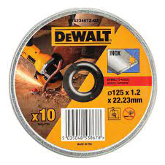 Dewalt cutting disc DT42340TZ-QZ stainless steel - flat 125mmx1.2mm