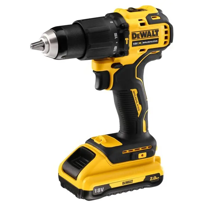 Dewalt DCD709D2T impact wrench with battery and charger