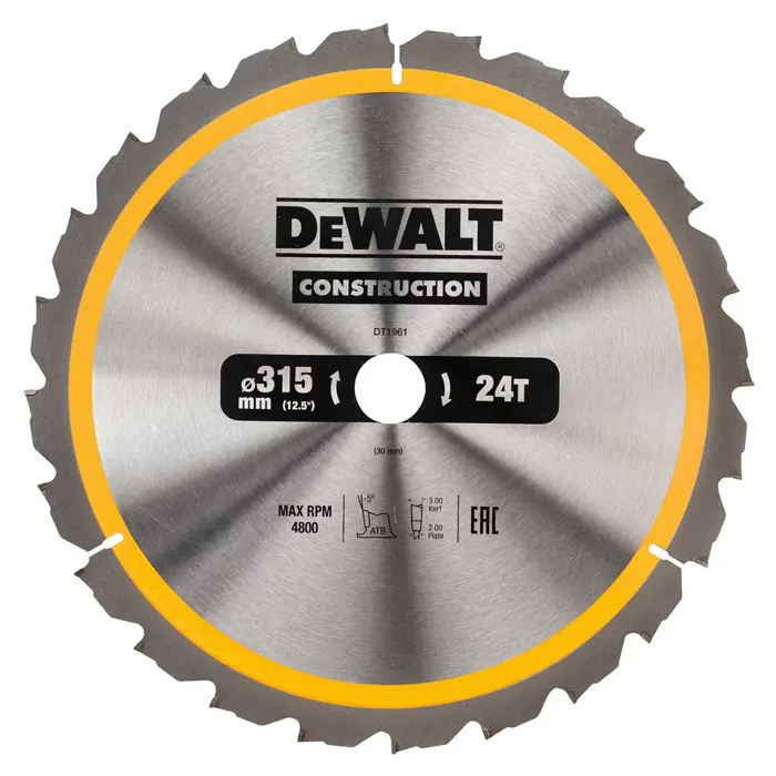 DeWALT ‎DT1961-QZ circular saw blade 31.5 cm 1 pc(s)