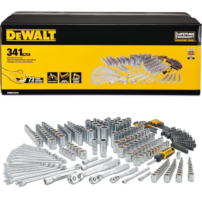 DEWALT WRENCH SET 341el.