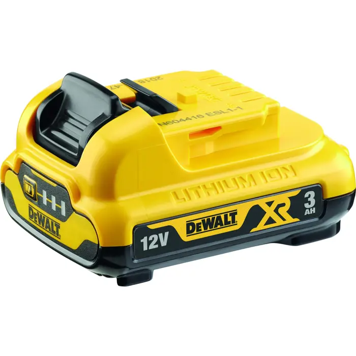 DEWALT XR battery DCB124, 12Volt 3Ah yellow/black
