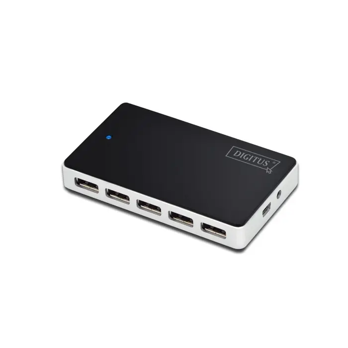 Digitus 10-Port USB 2.0 Hub Active/bk