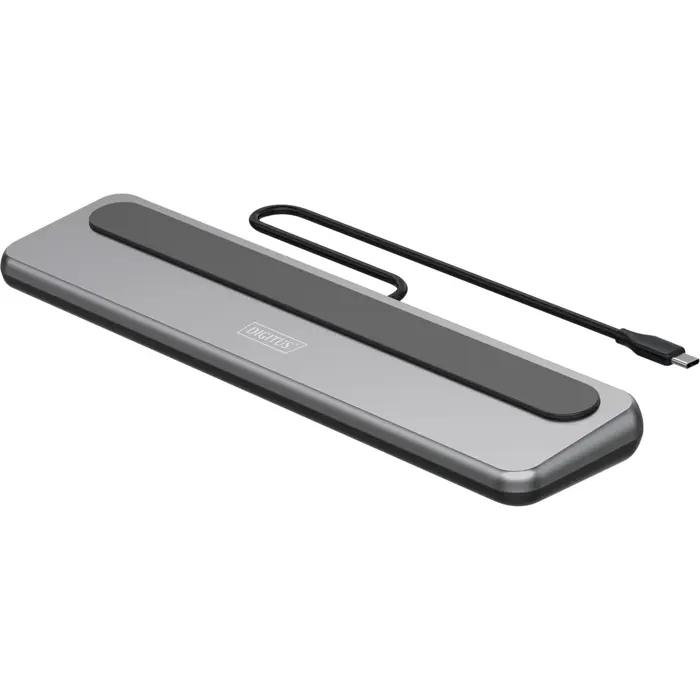 Digitus 12-Port USB-C 8K Docking Station (gray/black, USB-C, 8K)