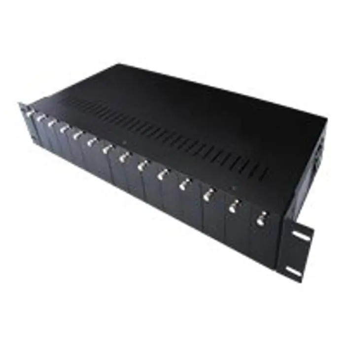 Digitus 14- slot media converter chassis