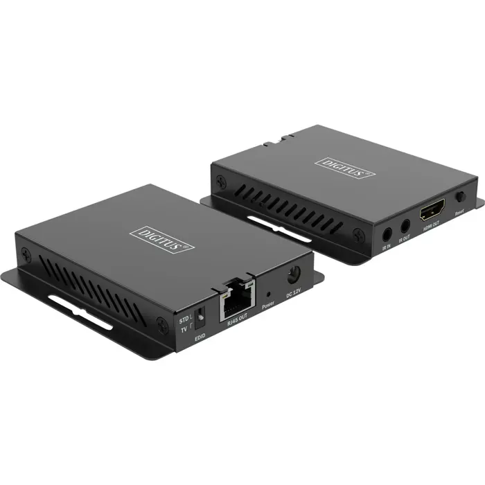 Digitus 4K HDMI Extender Set, HDMI extension (black, 4K/120Hz, 30m)