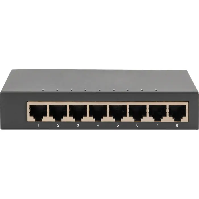 Digitus 8-Port Gigabit (black)