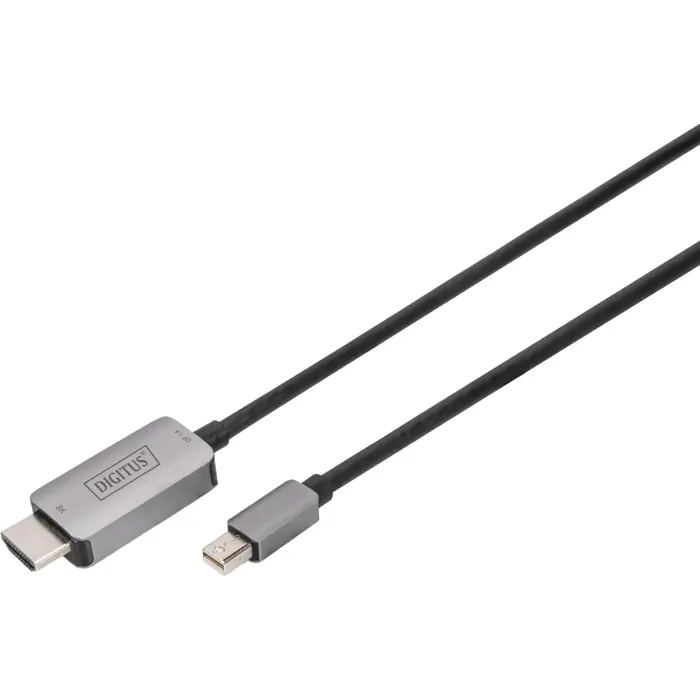 Digitus adapter cable mini DisplayPort > HDMI 8K (black, 1 meter)