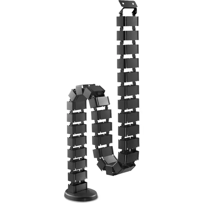 Digitus Flexible cable guide with adjustable length (black)