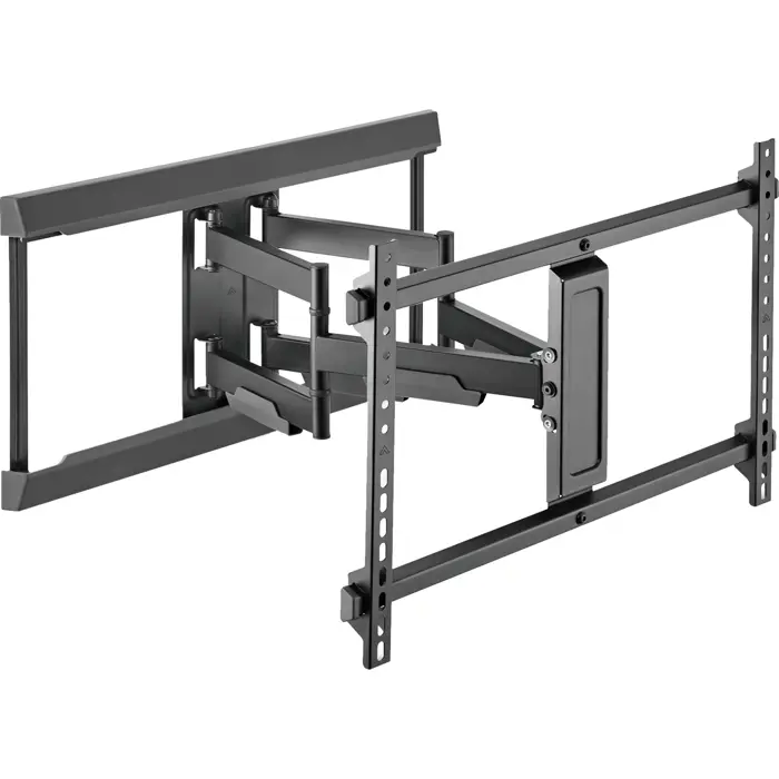Digitus Full Motion TV wall mount 37" - 80" (black (matt), load capacity 60 kg, cable management)