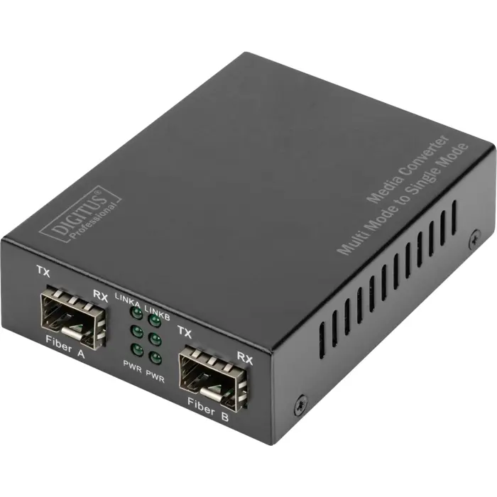 Digitus Gigabit Multimode/Singlemode Media Converter SFP (black)