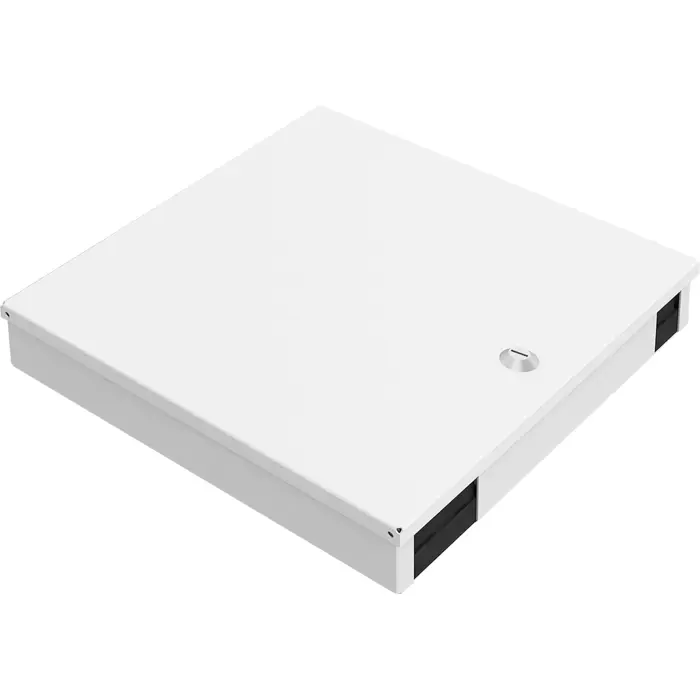 Digitus LWL Unibox, splice box for wall mounting, Medium (light gray, for up to 48 fibers)